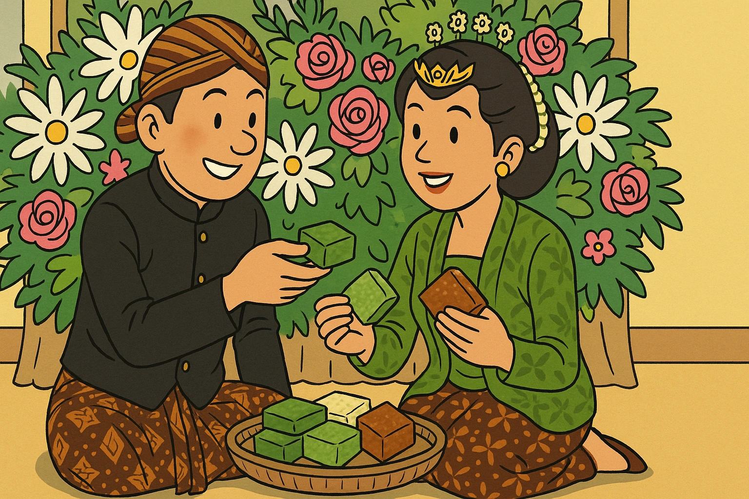 Jadah dan Wajik: Simbol Kebersamaan dalam Pernikahan Jawa