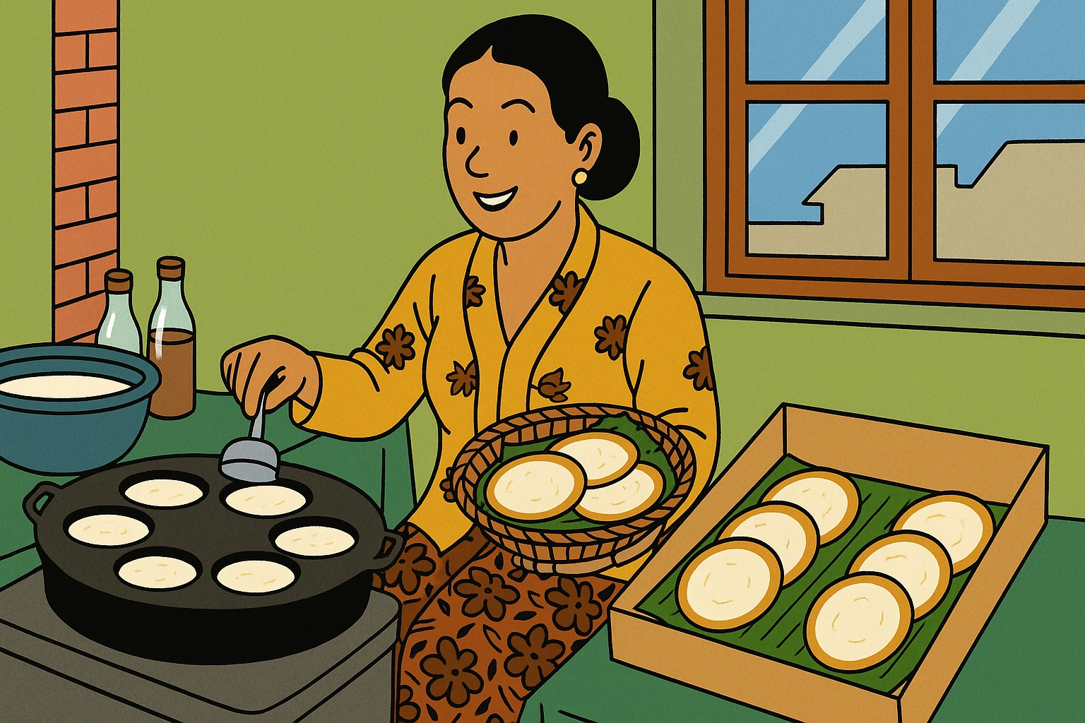 Serabi Notosuman: Camilan Tradisional yang Melegenda