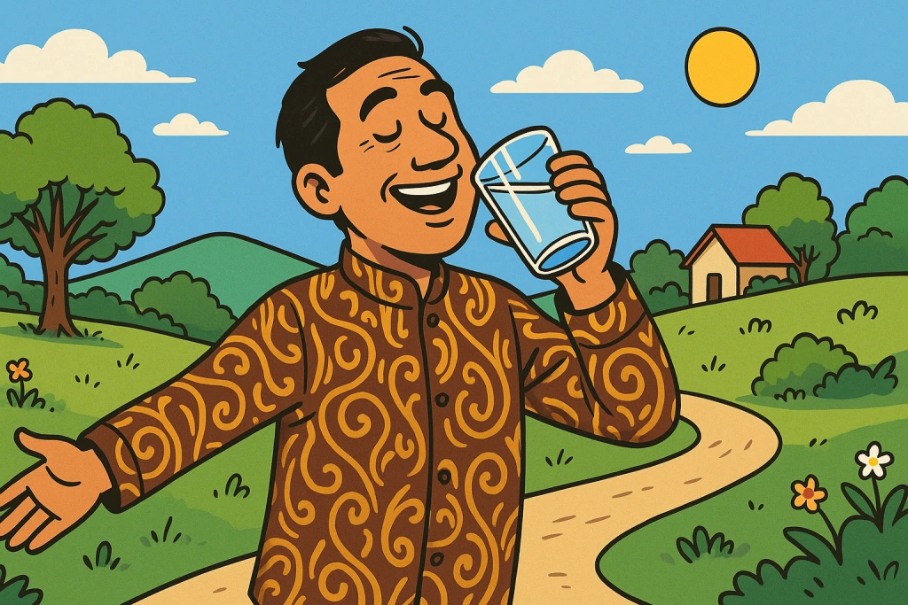 Ibarat Hidup Hanya Singgah Untuk Minum